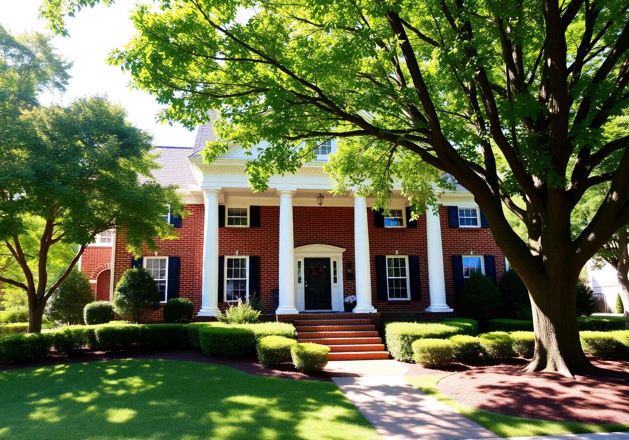 Classic Brick Colonial